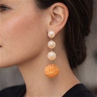 Earrings Woman in Gold Perla 121000050793